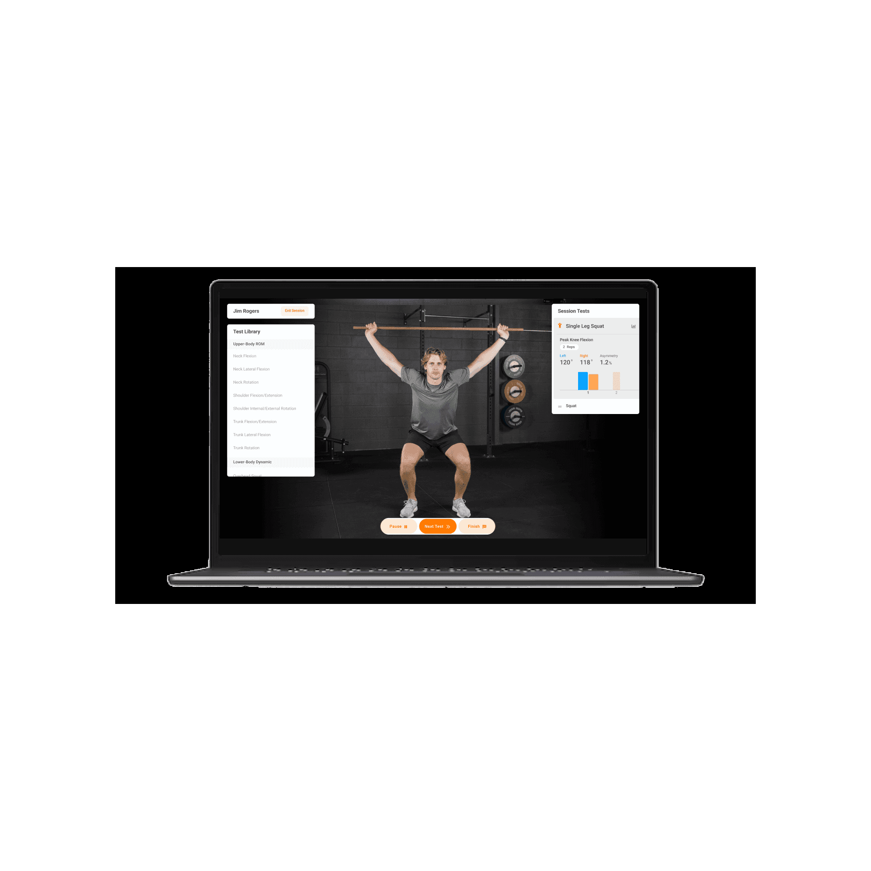 Human Trak Movement Analysis