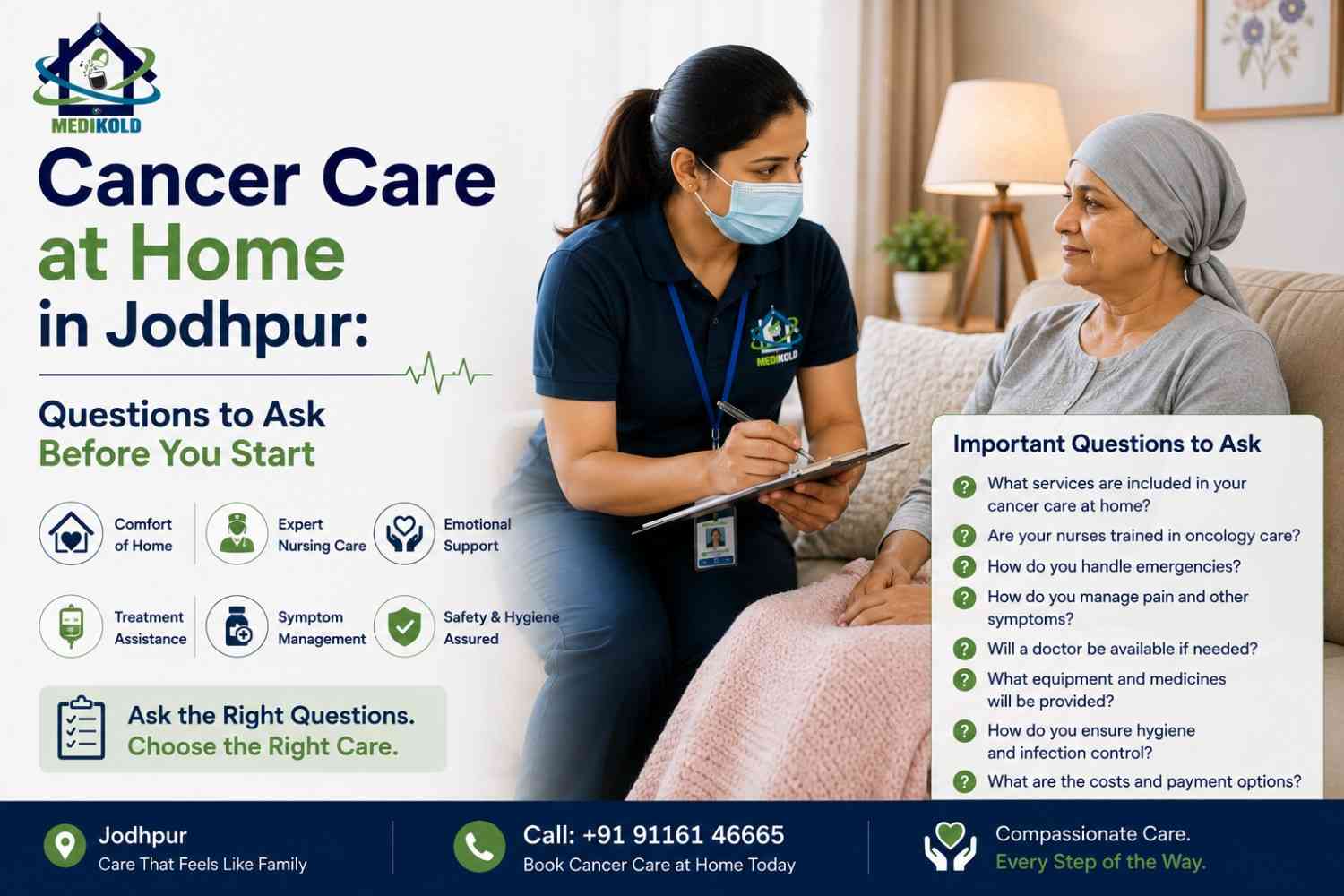 Cancer Care at Home in Jodhpur: Questions to Ask Before You Start cover image